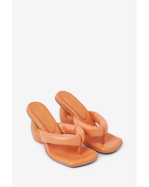Yume Yume Orange Love Mule Sandals