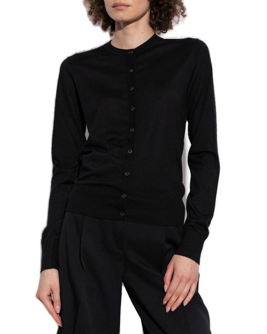 Dolce & Gabbana Black Cashmere Cardigan