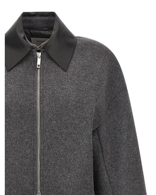 Sportmax Gray 'Vacuo' Jacket
