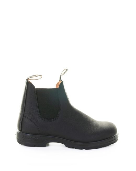 Blundstone Black Boots Leather Upper