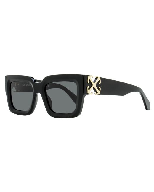 Off-White c/o Virgil Abloh Black Square Mystic Sunglasses Oeri14D 1007 52Mm Plastic (Acetate)