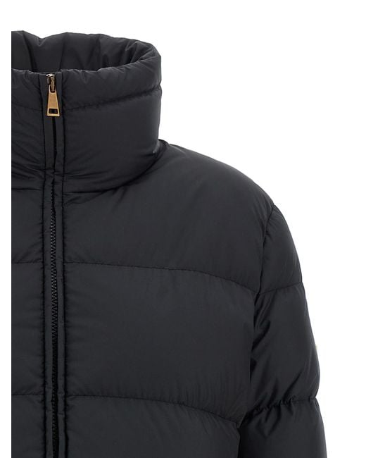Moncler Black Dourbe Down Jacket