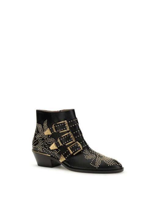 Chloé Black Boots Susan