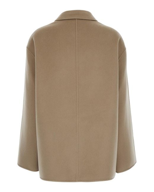 Rohe Natural Jacket Wool-Cashmere Coat