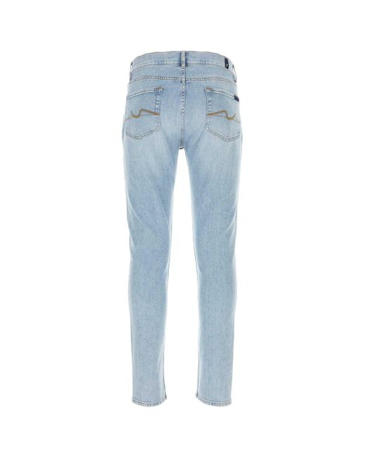 7 For All Mankind Blue Jeans for men