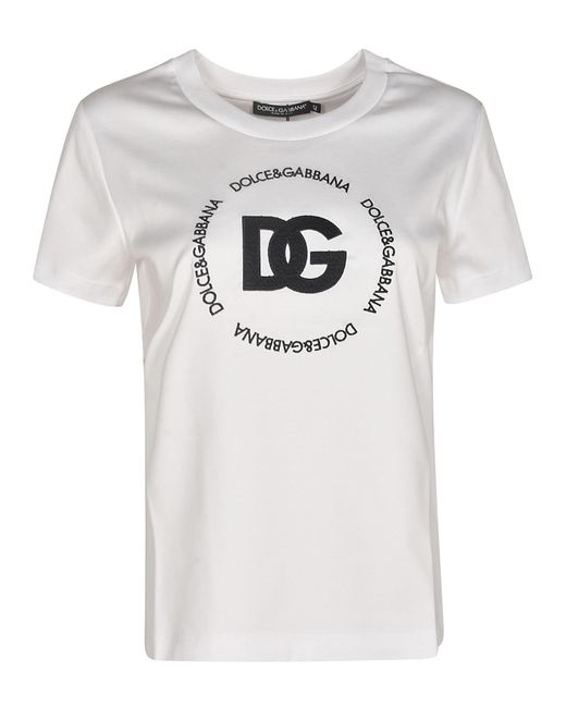 Dolce & Gabbana Gray Logo T-Shirt