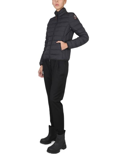 Parajumpers Gray Geena Jacket In Technical Fabric