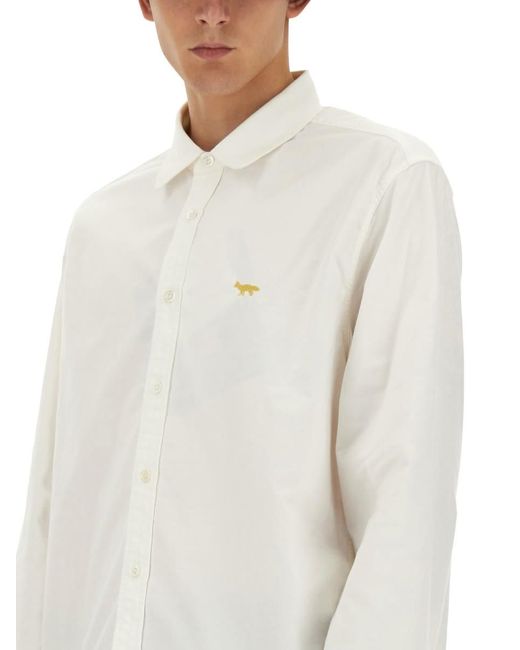 Junya Watanabe White X Maison Kitsune Shirt for men