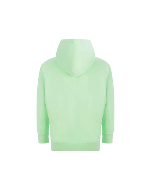 DSquared² Green Logo Hooded Sweatshirt for men