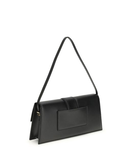 Jacquemus Black Le Bambino Long Shoulder Bag Calf Leather Bos Taurus