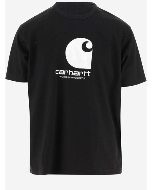 Junya Watanabe Black X Carhartt T-Shirt for men
