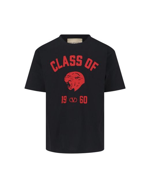 Valentino Black T-Shirts And Polos Cotton for men