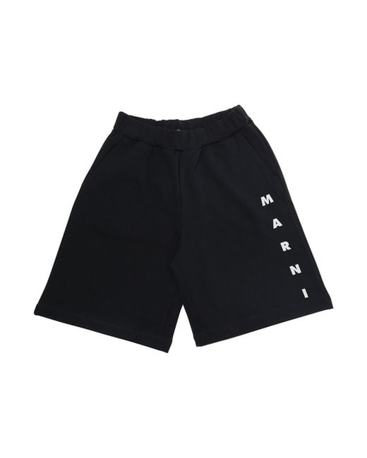 Marni Blue Shorts Cotton (Kids) for men