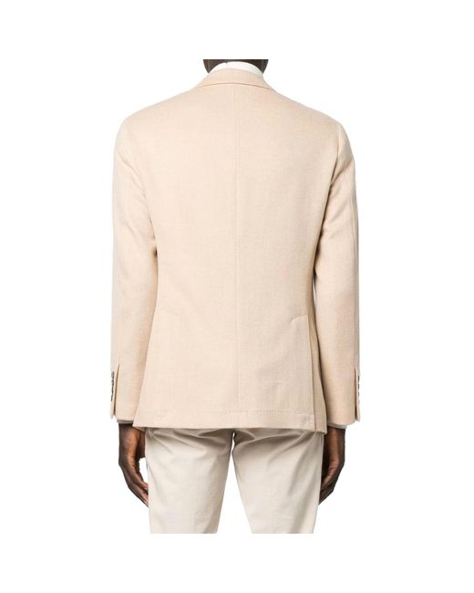 Brunello Cucinelli Natural Wool Jacket for men