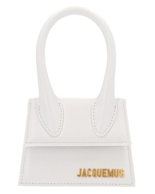 Jacquemus White Le Chiquito Leather Bag