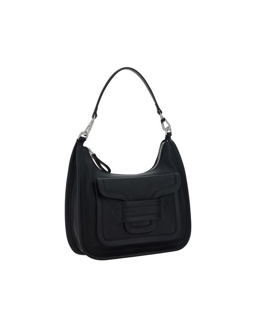 Pierre Hardy Black Calf Leather Bos Taurus Shoulder Bag