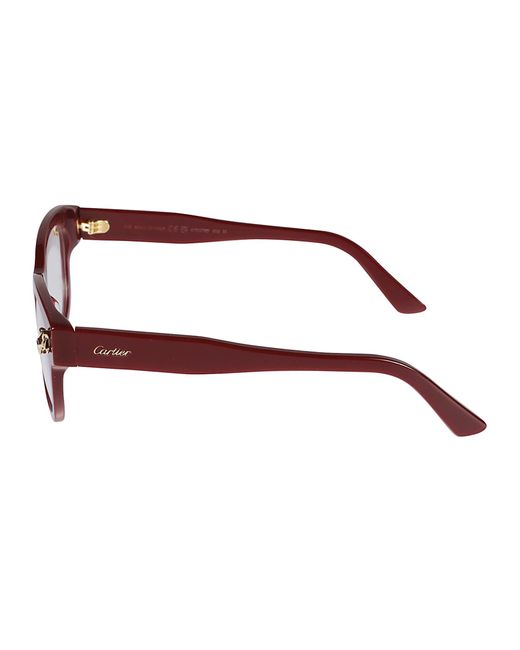 Cartier Brown Panthere Glasses