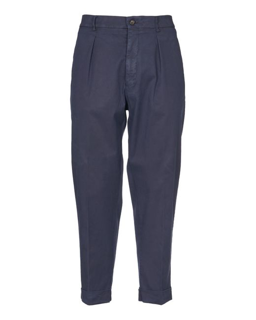 Berwich Blue Trousers for men