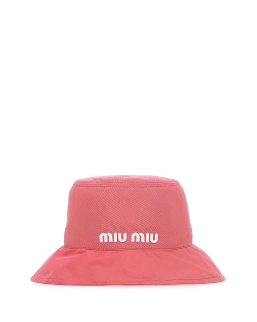 Miu Miu Pink Hats And Headbands