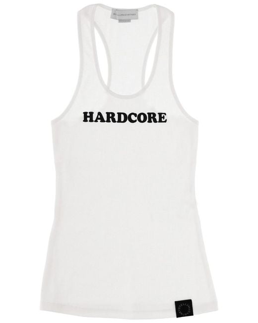 Stella McCartney White Hardcore Top Cotton Tops