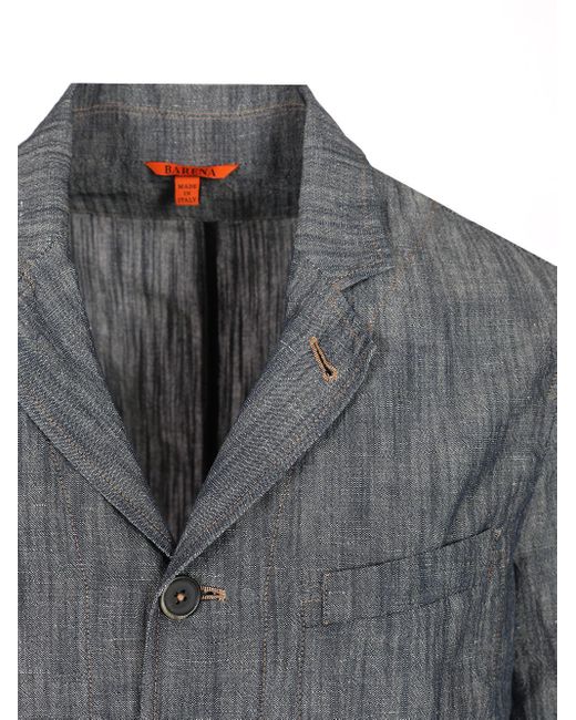 Barena Gray Canal Piado Jacket for men