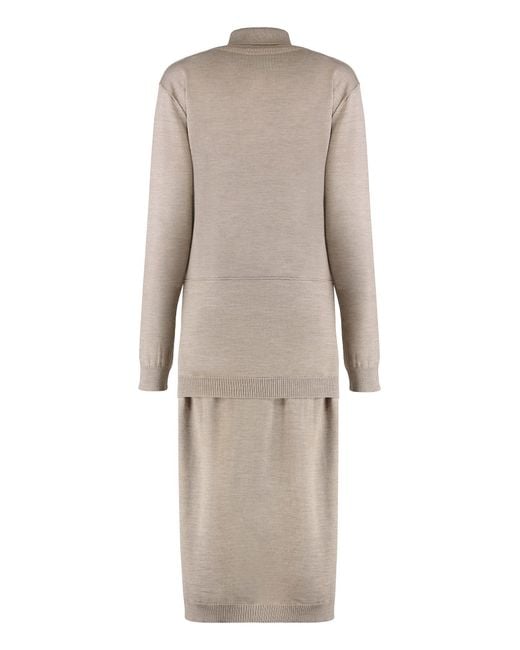 Lemaire Natural Trompe-L Il Sweater