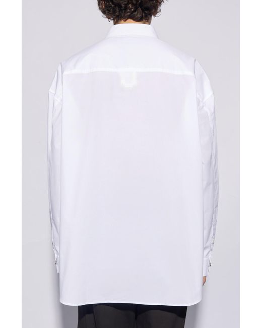 Jacquemus White Cotton Shirt for men