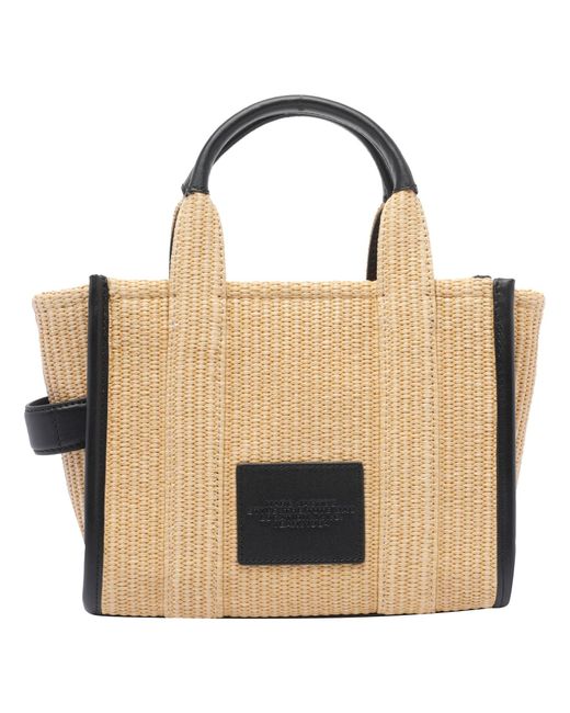Marc Jacobs Metallic The Small Woven Tote Bag