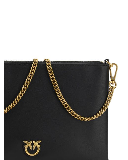 Pinko Shoulder Clutch Bag in Black Lyst