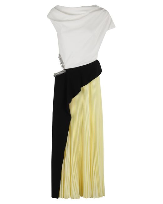 knee length dresses for ladies Andromeda Embellished Midi Dress – SIMKHAI main image 0