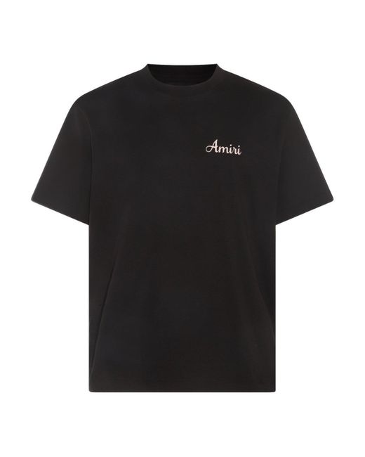 Amiri T-shirts And Polos Black for men