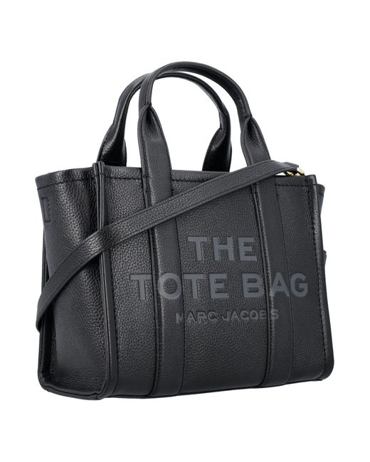 Marc Jacobs Black The Leather Mini Tote Bag