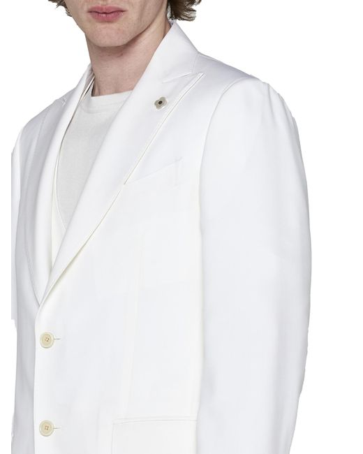 Lardini White Suit for men