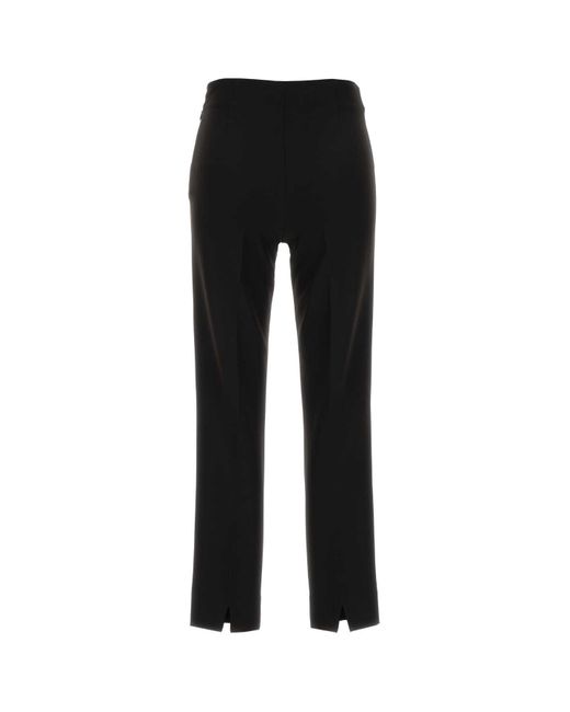 PT Torino Black Slate Stretch Polyester Gioia Pant