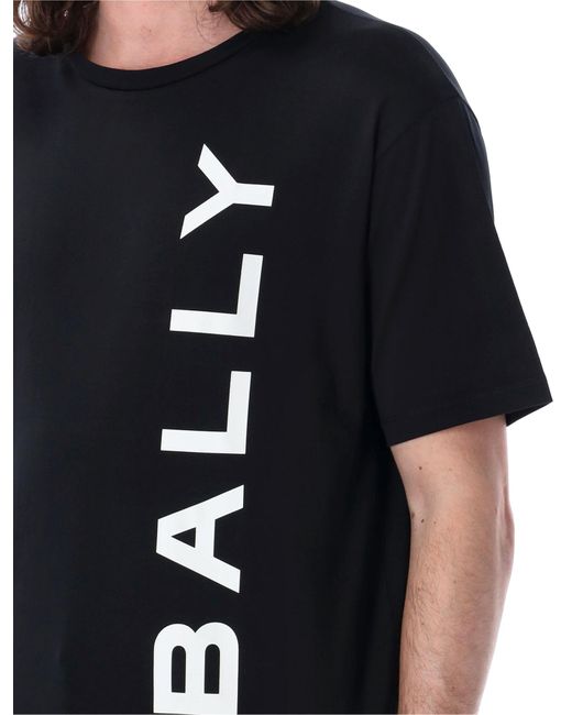 Bally Black Logo T-Shirt for men