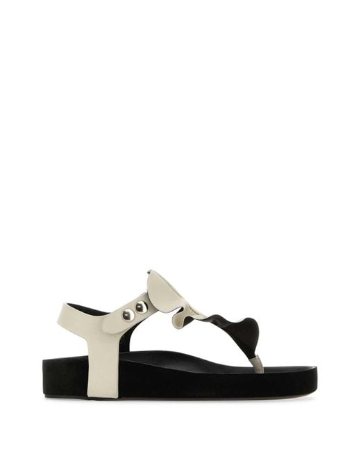 Isabel Marant White Sandals