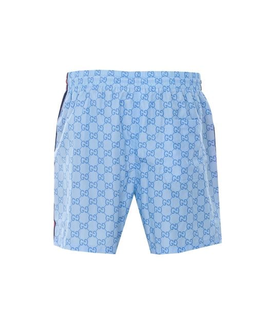 Gucci Blue Polyester for men
