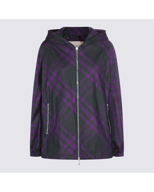 Burberry Purple Casual Jacket