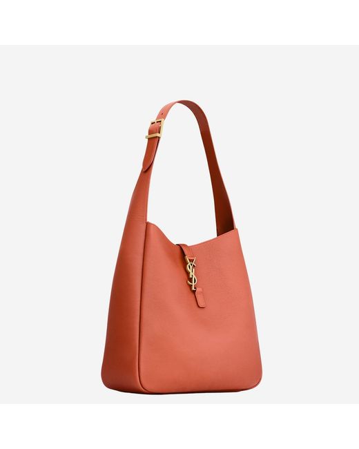 Saint Laurent Le 5 À 7 Bag Textured Leather Shoulder
