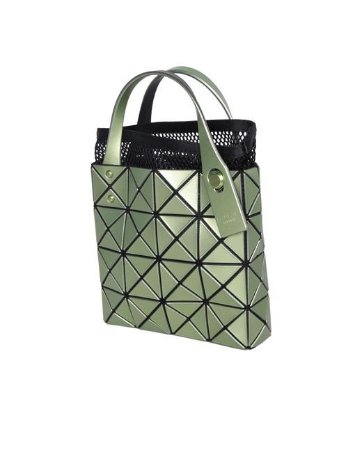 Issey Miyake Green Lucent Boxy Bag