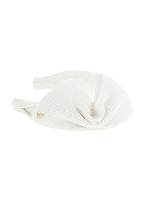 Maison Michel White 'Beth' Headband
