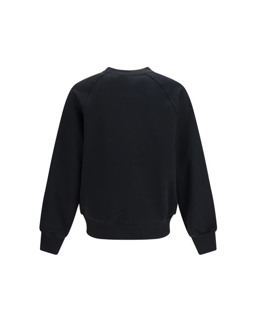 Moose Knuckles Blue Yul Crewneck Sweatshirt Polyester; Cotton Sweatshirts for men
