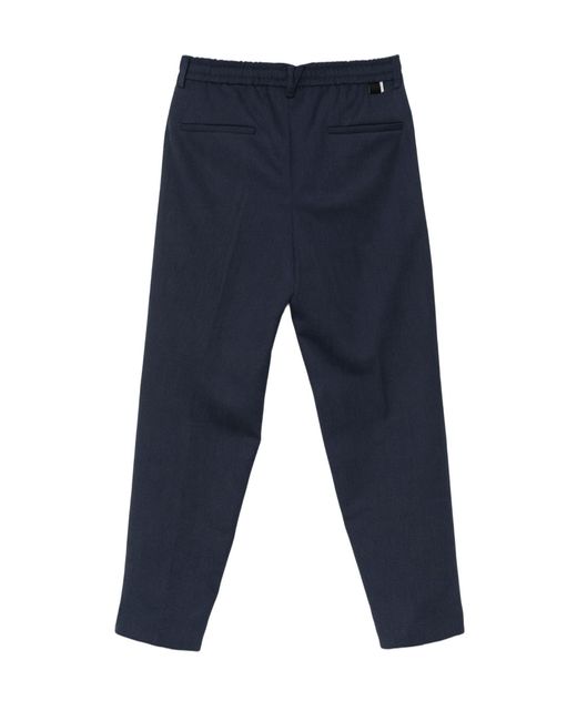 Low Brand Blue Trousers for men