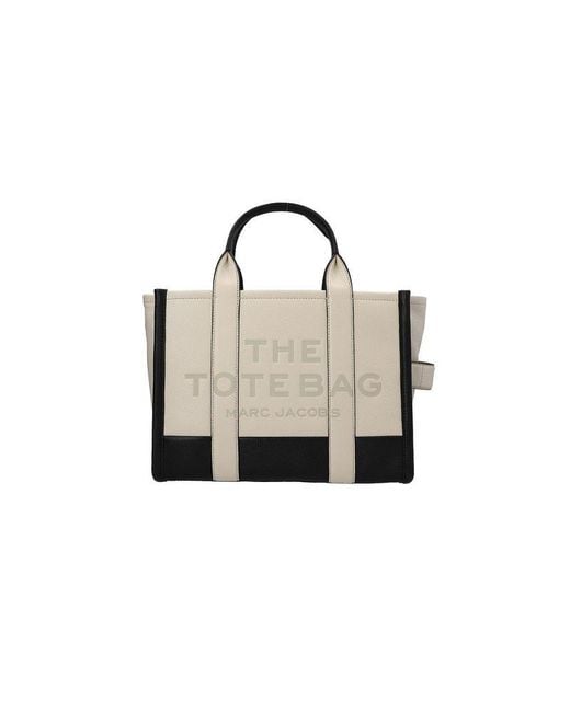 Marc Jacobs Black Tote Bag Cow Leather Tote-Bags