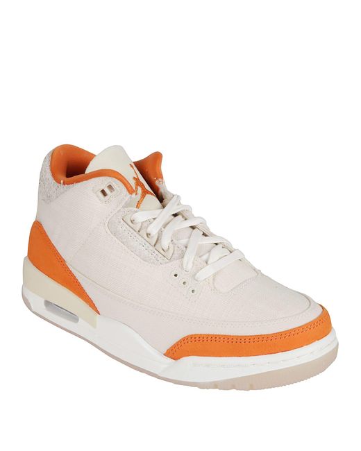 Nike White Air Jordan 3 Retro T Sneaker