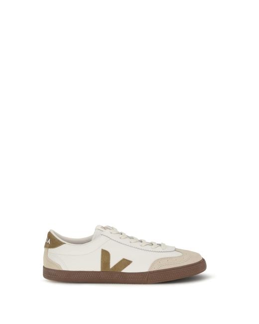 Veja White Trainers-Tent-Bark for men