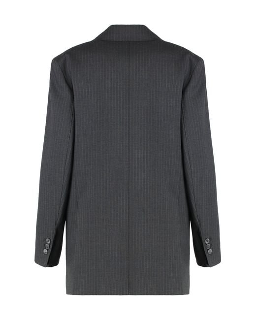 Weekend by Maxmara Black Blazer Wool Virgin Blazers