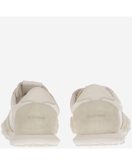 Jil Sander White Sneakers Moon Trainers