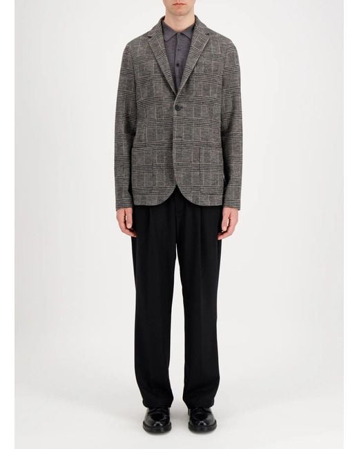 Harris Wharf London Gray 2B Blazer Jacket for men