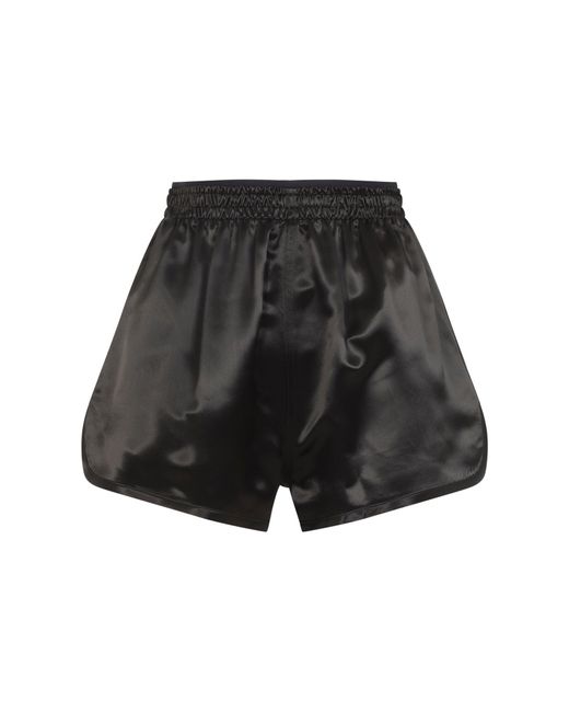 Phoebe Philo Gray Dark Track Viscose Bermuda